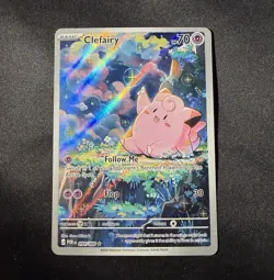 Pokemon TCG Clefairy 094/088 Illustration Rare Perfect Order English - Image 3