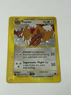 Pokemon TCG Fearow Expedition Base Set Holo Rare 011/165 2002 Vintage - Image 5