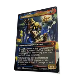 Vivi Ornitier Borderless FIN #0321 full art Final Fantasy NM/M pack fresh - Image 1