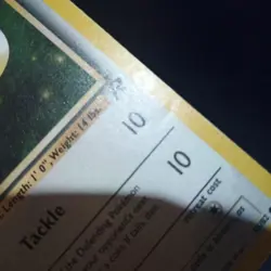 Eevee lot of 2 (MP-HP) pokemon vintage tcg cards Lt. Surge Eevee - Image 4