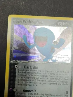 Rocket's Wobbuffet 47/109 Reverse Stamped Team Rocket Returns Holo Pokemon TCG - Image 3