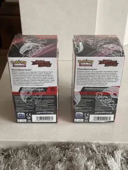 Pokemon TCG Destined Rivals Half Booster Box X2 New Sealed - Image 3