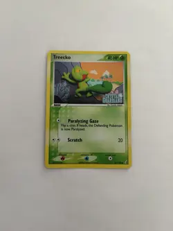 Pokemon Treecko Crystal Guardians 67/100 Reverse Holo Stamped - Near Mint - Image 1