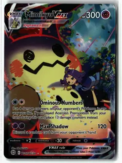 Mimikyu VMAX ⭐ TG17/TG30 Holo Brilliant Stars Trainer Gallery Pokemon NM - Image 1