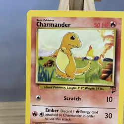 Pokemon TCG - Charmander 069/130 Base Set 2 Regular - LP - Image 2