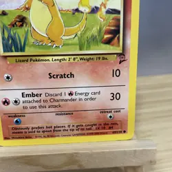 Pokemon TCG - Charmander 069/130 Base Set 2 Regular - LP - Image 5