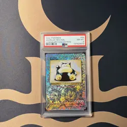2002 POKEMON LEGENDARY COLLECTION #64 SNORLAX-REVERSE FOIL PSA 8 - Image 1