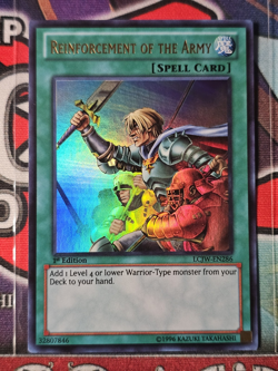 Yu-Gi-Oh! TCG Reinforcement of the Army LCJW-EN286 1st Edition Ultra Rare - Image 1