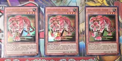 Yu-Gi-Oh! 3x TCG Amazoness Tiger LCJW-EN089 1st Edition Ultra Rare - Image 2