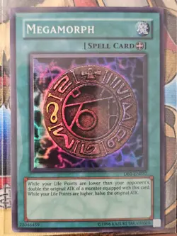 Yu-Gi-Oh! TCG Megamorph DB1-EN037 Super Rare - Image 1