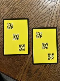 Disney Lorcana Fabled QR Code Discard X2 - Image 1