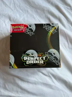 Pokemon TCG Mega Evolution Perfect Order Booster Display Box 36 Packs - Sealed - Image 1