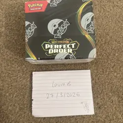 Mega Evolution Perfect Order Pokemon Booster Box 36 booster packs sealed - Image 1