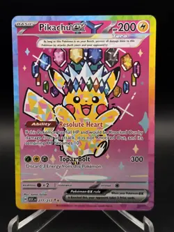 2026 POKEMON ASC EN-ASCENDED HEROES SPECIAL ILLUSTRATION RARE PIKACHU EX - Image 1