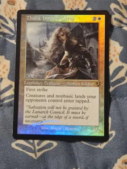 Thalia, Heretic Cathar FOIL ( Retro Frame ) Innistrad Remastered MTG Magic - Image 1