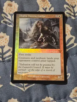 Thalia, Heretic Cathar FOIL ( Retro Frame ) Innistrad Remastered MTG Magic - Image 2