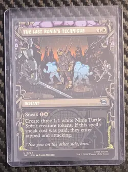Magic The Gathering The Last Ronin's Technique Instant Uncommon TMNT 2026 223 - Image 1