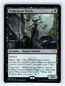 Sedgemoor Witch R Strixhaven: School of Mages 86 NM - Image 1