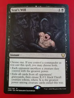 1x Szat's Will | Commander Legends | MTG Magic Cards - Image 1