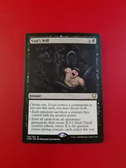 1x Szat's Will | Commander Legends | MTG Magic Cards - Image 3