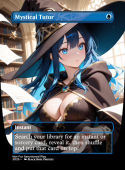 Mystical Tutor - MTG Anime Custom Playtest - Image 1