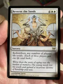 Reverse the Sands ~ Champions of Kamigawa [ Magic MTG ]. LP - Image 1