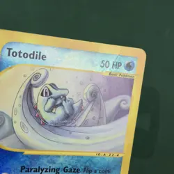 Totodile 135/165 Expedition Reverse Holo 2002 Nintendo Pokemon Card - Image 3