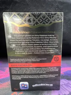 Pokemon Scarlet & Violet Paldean Fates Booster Bundle Sealed - Image 2