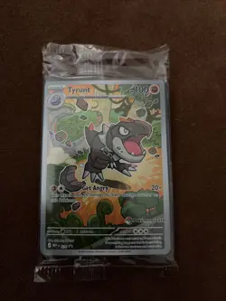 Tyrunt 070 Mega Evolution Pokemon Center Promo Card SEALED NM - Image 1