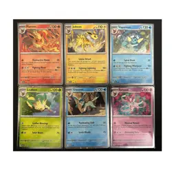 Pokemon TCG Prismatic Evolutions SVP Promos 167-172 - Eeveelutions 6 Card Lot - Image 1
