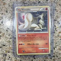 Pokemon Ninetales 17/95 Call of Legends Holo Rare Stage 1 HP90 Will-o'-the-wisp - Image 1