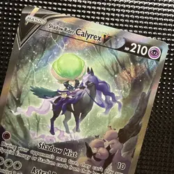 Pokemon TCG Shadow Rider Calyrex V Ultra Rare Full Art Holo 172/198 210 HP - Image 3
