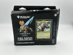 Magic MTG Final Fantasy X Counter Blitz Tidus Commander Deck Sealed *Read* - Image 1