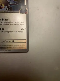 Pokemon TCG Team Rocket's Meowth Reverse Holo Ascended Heroes 161/217 - Image 5