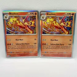 Blaziken 042/182 Destined Rivals Holo Pokemon Card - Image 1