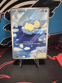 Spheal 199/191 Sv08: Surging Sparks Holo Pokemon Card - Image 1
