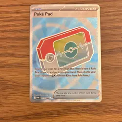 Pokemon TCG Poke Pad 113/088 Trainer Item Foil Card English - Image 1