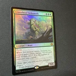 MTG FOIL Craterhoof Behemoth - Tarkir: Dragonstorm #138 - Image 2
