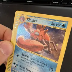 Pokemon Card Kingler Holo 15/165 Expedition ENG inglese Excellent EXC - Image 3