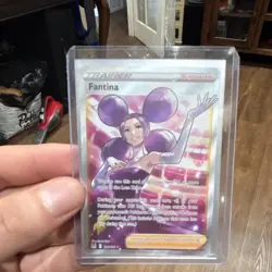 Pokemon Fantina 191/196 Lost Origin Ultra Rare Full Art Holo Trainer Card - Image 2