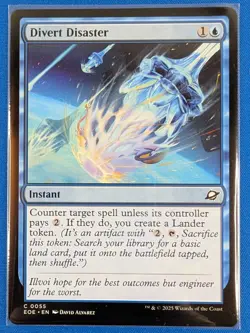 Divert Disaster #55 | Near Mint | Edge of Eternities Magic MTG - Image 1