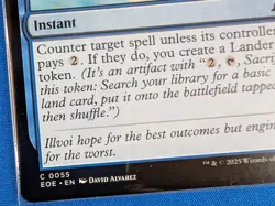 Divert Disaster #55 | Near Mint | Edge of Eternities Magic MTG - Image 5