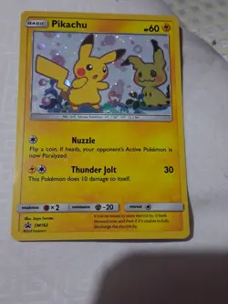 Pikachu SM162 Sm Holo beautiful card - Image 3