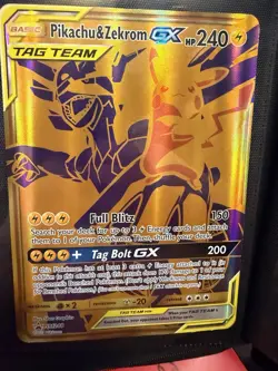 Pokemon (Full) Jumbo Card Binder Charizard EX GX VMAX Pikachu Tag Team - Image 4