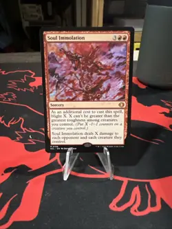MtG Soul Immolation M 0156 Lorwyn Eclipsed Regular Mythic - Image 1