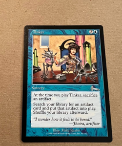 Tinker - Urza's Legacy - MTG - Magic the Gathering - Image 1