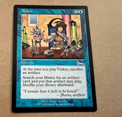 Tinker - Urza's Legacy - MTG - Magic the Gathering - Image 2