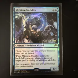 MTG Mizzium Meddler Origins 064/272 Foil Promo - Prerelease - Image 1