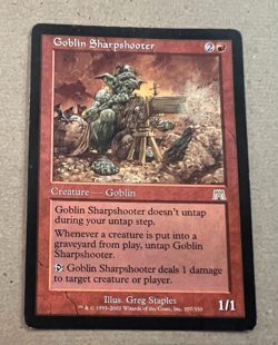 Goblin Sharpshooter - Onslaught - MTG - Magic the Gathering - Image 2