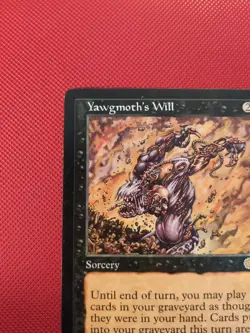 Yawgmoth's Will Urza's Saga LP/MP MtG Magic The Gathering - Image 3